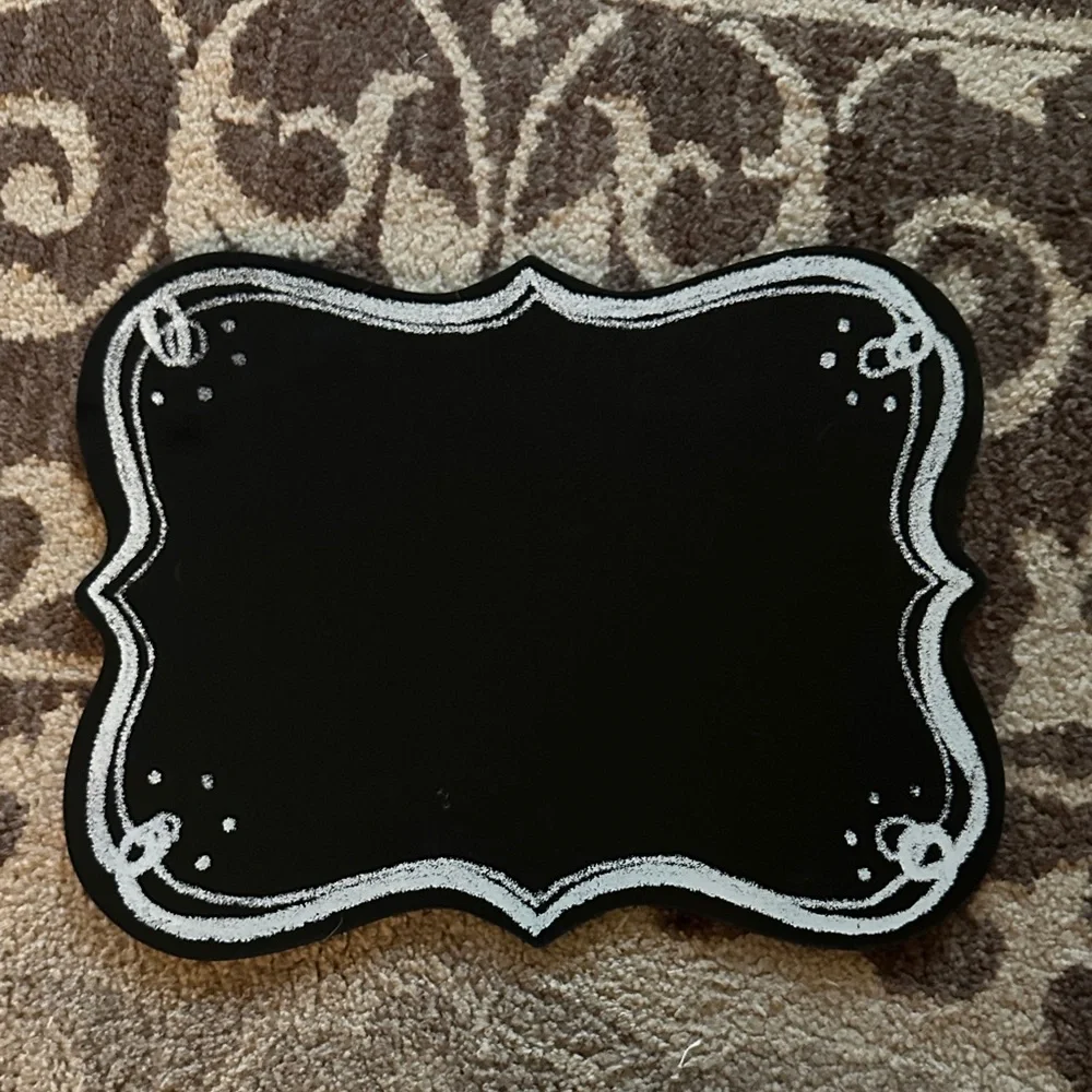 Elegant Wedding Party Supplies Set with Chalkboard Signs